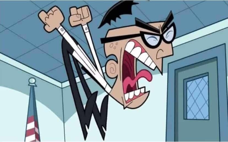 tall and skinny cartoon characters